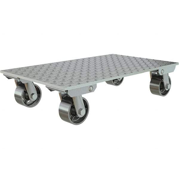 Vestil - 2,800 Lb Capacity Aluminum Dolly - 27" Long x 16" Wide - Industrial Tool & Supply