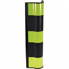 Vestil - Rubber Corner Protectors - Yellow/Black - Industrial Tool & Supply