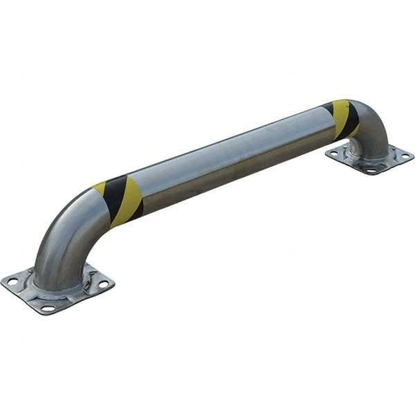 Vestil - 48-5/8" Long x 8-15/16" High, Rack Guard - Low Profile - Industrial Tool & Supply