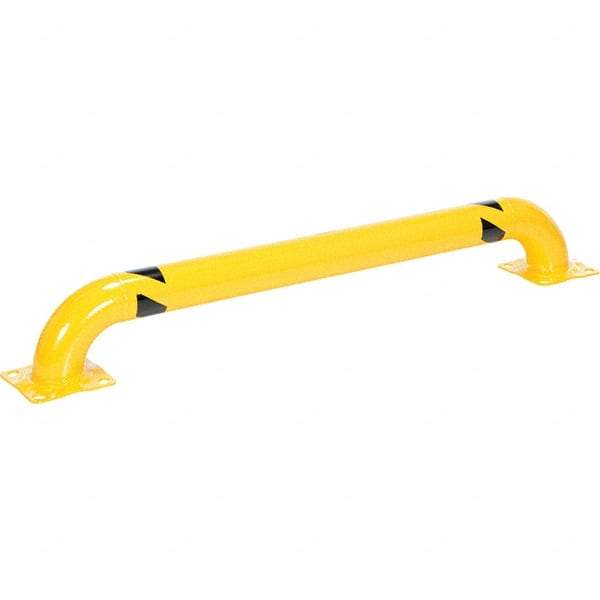 Vestil - 72-5/8" Long x 8-15/16" High, Rack Guard - Low Profile - Industrial Tool & Supply