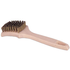 Large Tire Cleaning Brush, Brass Fill - Industrial Tool & Supply