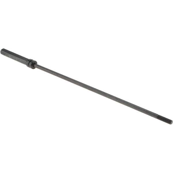 Dorian Tool - 23-1/2" OAL, 5-1/2" Hex Length, 1-3/4" Bar Length, 7/16-20 Milling Machine Drawbar - Compatible with Bridgeport 2J Variable Speed Head Mills - Industrial Tool & Supply