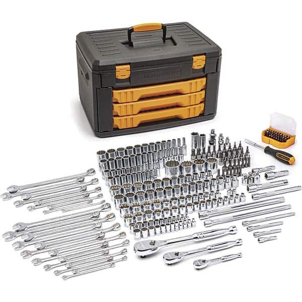 GearWrench - Combination Hand Tool Sets Tool Type: Master Mechanics Tool Set Number of Pieces: 243 - Industrial Tool & Supply