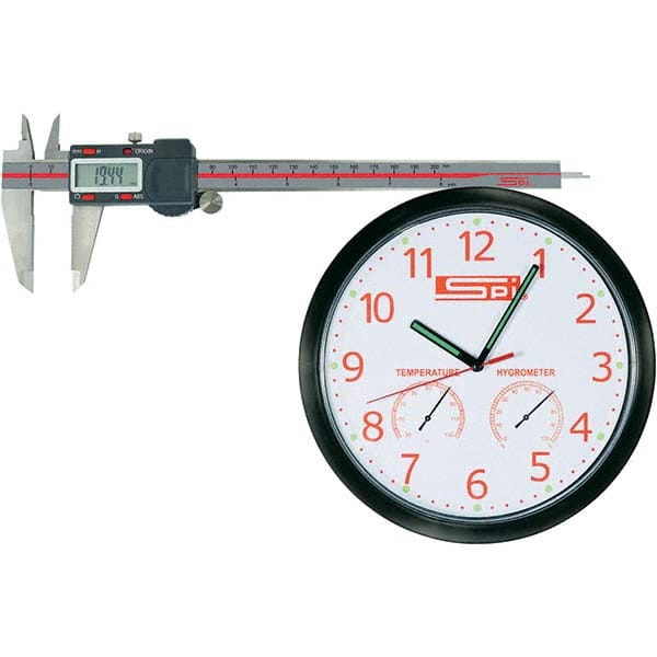 SPI - 0 to 8" Range, 0.0005" Resolution, IP54 Electronic Caliper - Industrial Tool & Supply