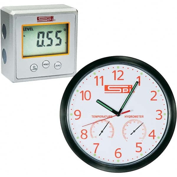 SPI - Digital & Dial Protractors Style: Digital Measuring Range (Degrees): 0-90 - Industrial Tool & Supply