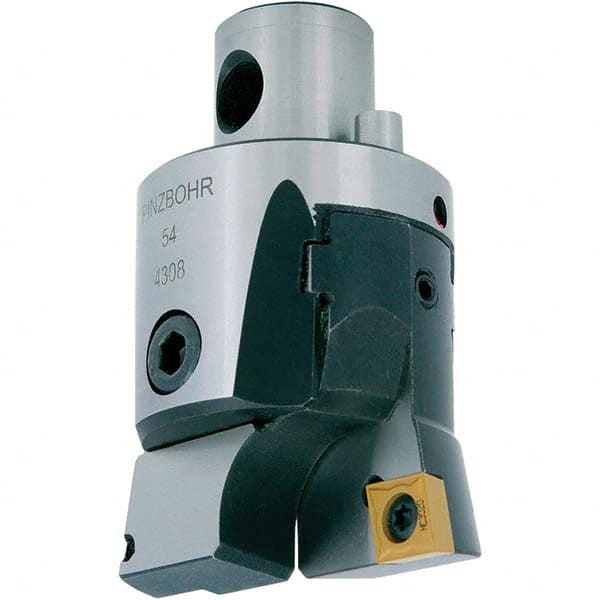 Techniks - Size D27, 1.142" Min Diam, Right Hand Modular Boring Cutting Unit Head - Industrial Tool & Supply