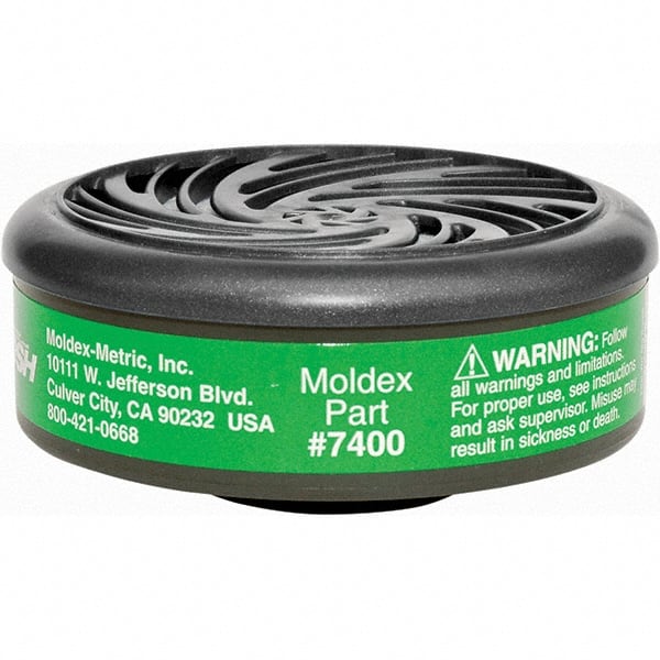 Moldex - Half & Full Facepiece Cartridges & Filters Type: Cartridge NIOSH Filter Rating: No Rating - Industrial Tool & Supply