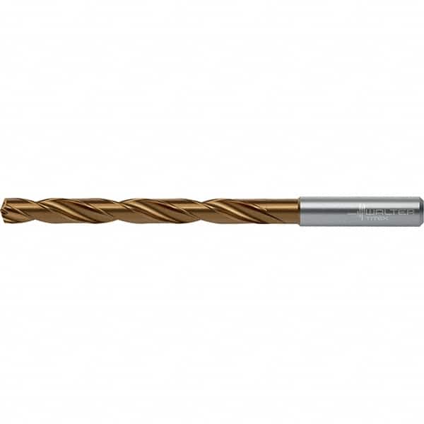 Walter-Titex - 16.5mm 140° Spiral Flute Solid Carbide Taper Length Drill Bit - Industrial Tool & Supply