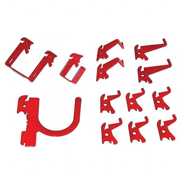 Wall Control - Pegboard Hook Sets For Use With: Any Wall Control Broad & Industrial Pegboard Contents: (13) Assorted Slotted Pegboard Hooks & Brackets - Industrial Tool & Supply