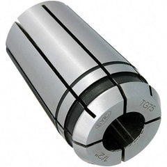 Techniks - TG75 9/32" Single Angle Collet - 0.0004" TIR, 1.844" OAL, 1.062" Overall Diam - Exact Industrial Supply