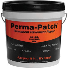Perma-Patch - Drywall & Hard Surface Compounds Type: Permanent Asphalt Patch Material Color: Black - Industrial Tool & Supply