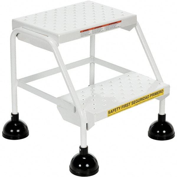 Vestil - 18-1/2" High 300 Lb Capacity 2 Step Step - Industrial Tool & Supply