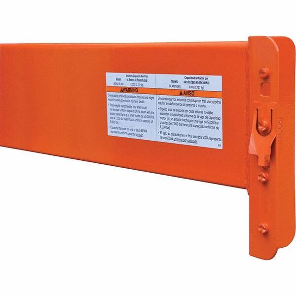 Vestil - 3" Wide, 6 High, Open Shelving Accessory/Component - Use with Pallet Racks - Industrial Tool & Supply