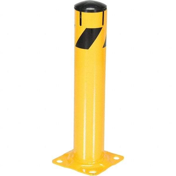 Vestil - Steel Bollard - Yellow - Industrial Tool & Supply