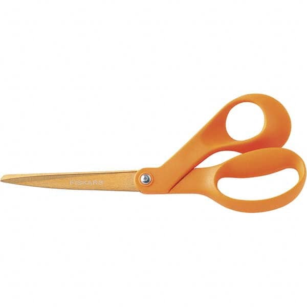 Fiskars - Scissors & Shears Blade Material: Titanium-Coated Stainless Steel Applications: Fabric - Industrial Tool & Supply