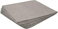 Brady SPC Sorbents - 41 Gal Capacity per Package, Universal Pad - 30" Long x 30" Wide, Gray, Polypropylene - Industrial Tool & Supply