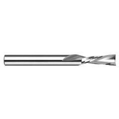 ‎End Mills for Plastics - 2 Flute - 0.0312″ (1/32″) Cutter Diameter × 0.0470″ (3/64″) Length of Cut Carbide Square Downcut End Mill for Plastic, 2 Flutes