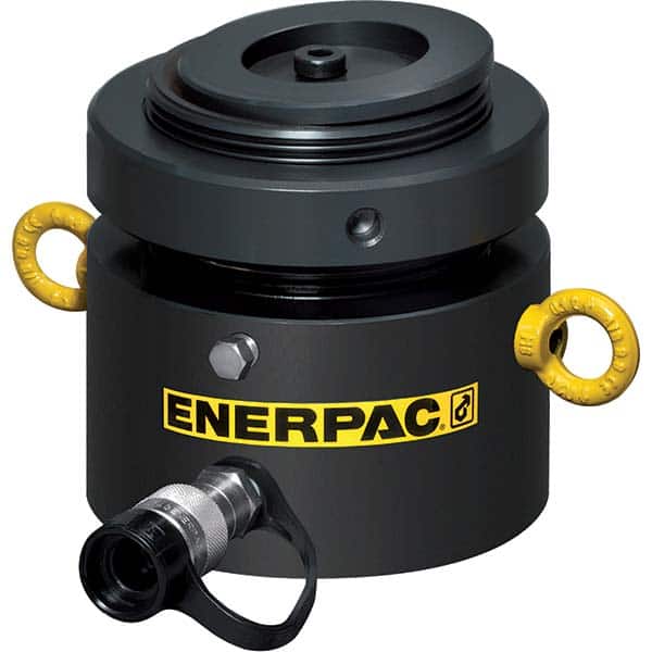 Enerpac - Compact Hydraulic Cylinders Type: Single Acting Mounting Style: Base Mounting Holes - Industrial Tool & Supply