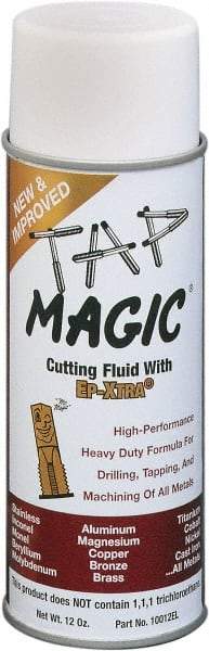 Tap Magic - Tap Magic EP-Xtra, 12 oz Aerosol Cutting & Tapping Fluid - Semisynthetic - Industrial Tool & Supply