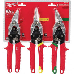 Milwaukee Tool - Snip & Shear Sets Type: Aviation Snip Set Pattern: Straight - Industrial Tool & Supply