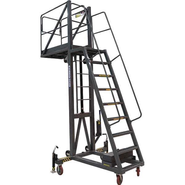 Ballymore - Rolling & Wall Mounted Ladders & Platforms Type: Tank Top Lift Style: Hydraulic - Industrial Tool & Supply