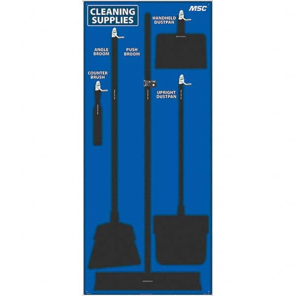 NMC - 30 x 68" Aluminum Shadow Board - Industrial Tool & Supply