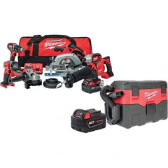 18 Volt Combination Tool Kit Includes 1/2″ Brushless Hammer Drill/Driver, 1/4″ Hex Drill/Driver, Lithium-Ion Battery