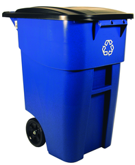 50 Gallon Brute Recycling Container with Lid - Industrial Tool & Supply