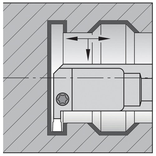 A16RWMTER0416N W WIDIA INTEGRAL GROOVING BAR