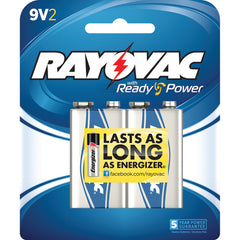 ‎9V High Energy Alkaline Batt-2Pk - Industrial Tool & Supply