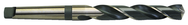 1-1/8 Dia. - 12-3/4" OAL - Surface Treated-M42-HD Taper Shank Drill - Industrial Tool & Supply