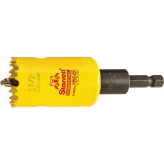 ‎1-1/2″ Bi-Metal Deep Cut Hole Saw - Starrett with Arbor - Industrial Tool & Supply