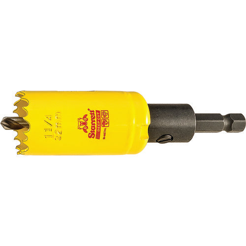 ‎1-1/4″ Bi-Metal Deep Cut Hole Saw - Starrett with Arbor - Industrial Tool & Supply