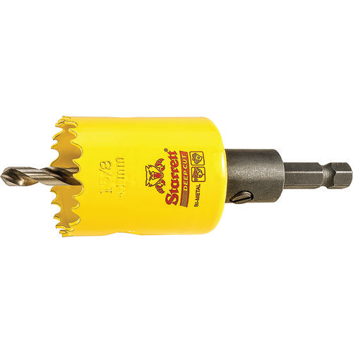 ‎1-5/8″ Bi-Metal Deep Cut Hole Saw - Starrett with Arbor - Industrial Tool & Supply
