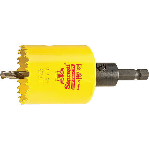 ‎1-7/8″ Bi-Metal Deep Cut Hole Saw - Starrett with Arbor - Industrial Tool & Supply