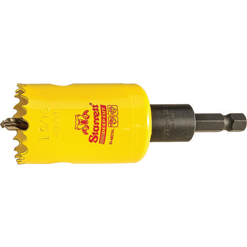 ‎1-9/16″ Bi-Metal Deep Cut Hole Saw - Starrett with Arbor - Industrial Tool & Supply