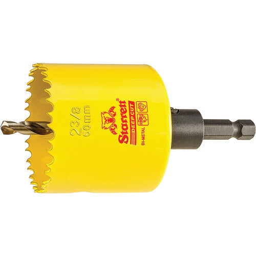 ‎2-3/8″ Bi-Metal Deep Cut Hole Saw - Starrett with Arbor - Industrial Tool & Supply