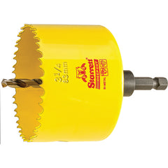 ‎3-1/4″ Bi-Metal Deep Cut Hole Saw - Starrett with Arbor - Industrial Tool & Supply