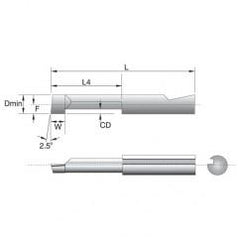 AGD09503 GRADE CG5 A/B GROOVING - Industrial Tool & Supply
