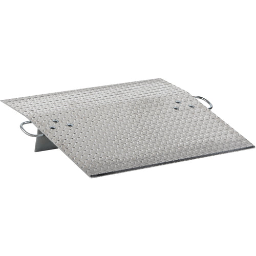 Aluminum Hand Truck Dockplate 0.7K 36 × 30 - Exact Industrial Supply