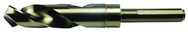 1-1/8" Cobalt - 1/2" Reduced Shank Drill - 118° Standard Point - Industrial Tool & Supply