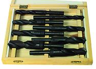 8 Pc. HSS Reduced Shank Drill Set - Industrial Tool & Supply