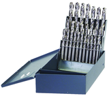 26 Pc. A - Z Letter Size Cobalt Bronze Oxide Screw Machine Drill Set - Industrial Tool & Supply
