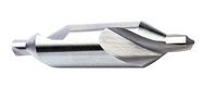 Size 10; 3/8 Drill Dia x 3-3/4 OAL 60° HSS Combined Drill & Countersink - Industrial Tool & Supply