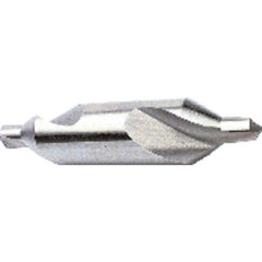 #6 × 3″ OAL 60 Degree HSS Left Hand Combined Drill and Countersink Uncoated - Industrial Tool & Supply