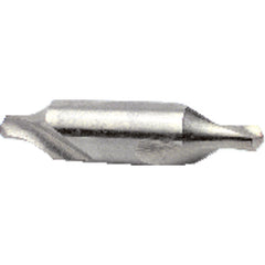 #6 × 3″ OAL Radius HSS Radius Combined Drill and Countersink Uncoated - Industrial Tool & Supply