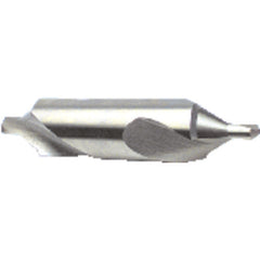 #13 × 2″ OAL 60 Degree HSS Bell Combined Drill and Countersink Uncoated - Industrial Tool & Supply
