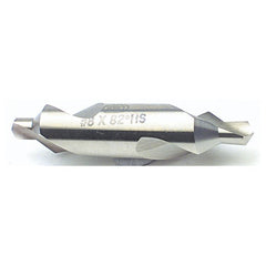#6 × 3″ OAL 90 Degree HSS Plain Combined Drill and Countersink Uncoated - Industrial Tool & Supply