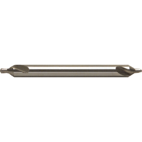 #5 × 4″ OAL 60 Degree HSS Long Combined Drill and Countersink Uncoated - Industrial Tool & Supply