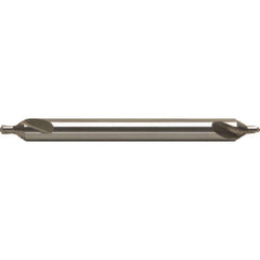 #5 × 4″ OAL 60 Degree HSS Long Combined Drill and Countersink Uncoated - Industrial Tool & Supply